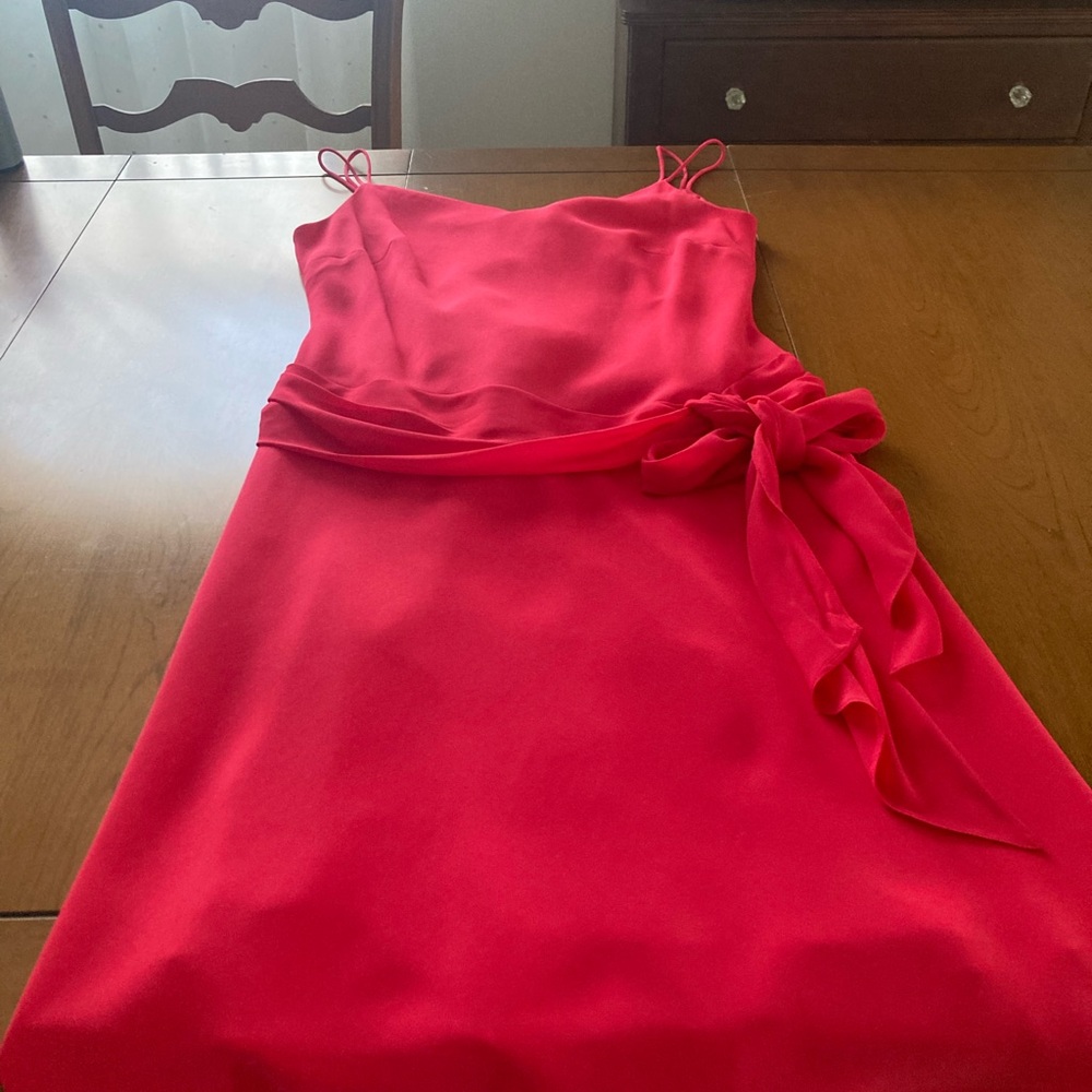 Evan Picone Vibrant Red Dress